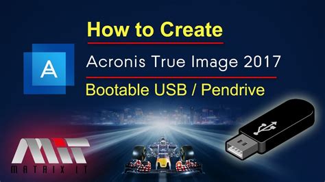 acronis usb flash drive